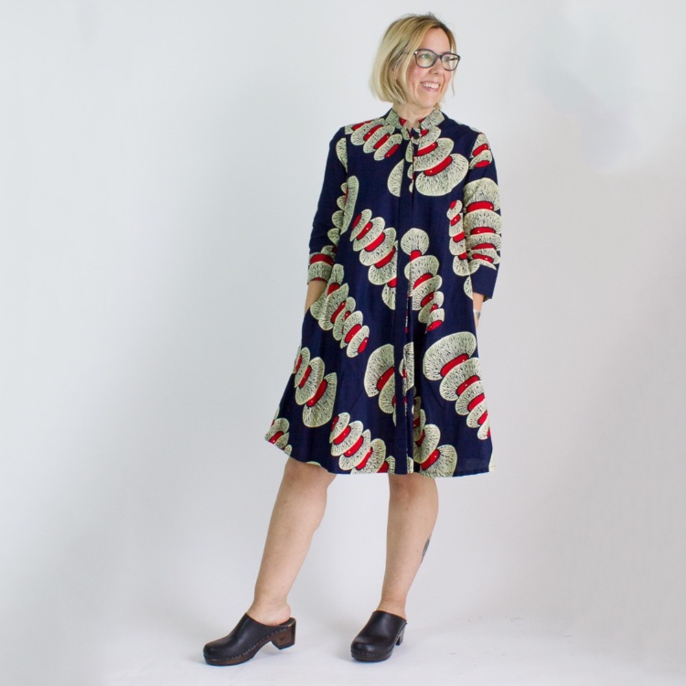 Zuri Kenya dress - nuclear - sz medium